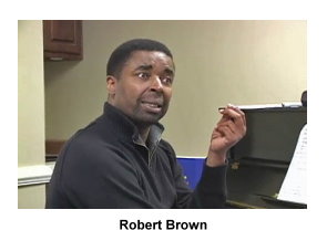 Robert Brown at work